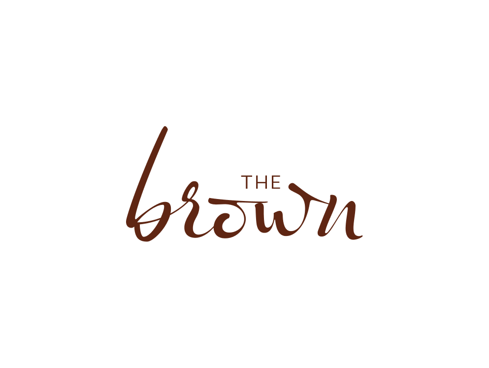 Logo The Brown in handschriftlicher Schrift