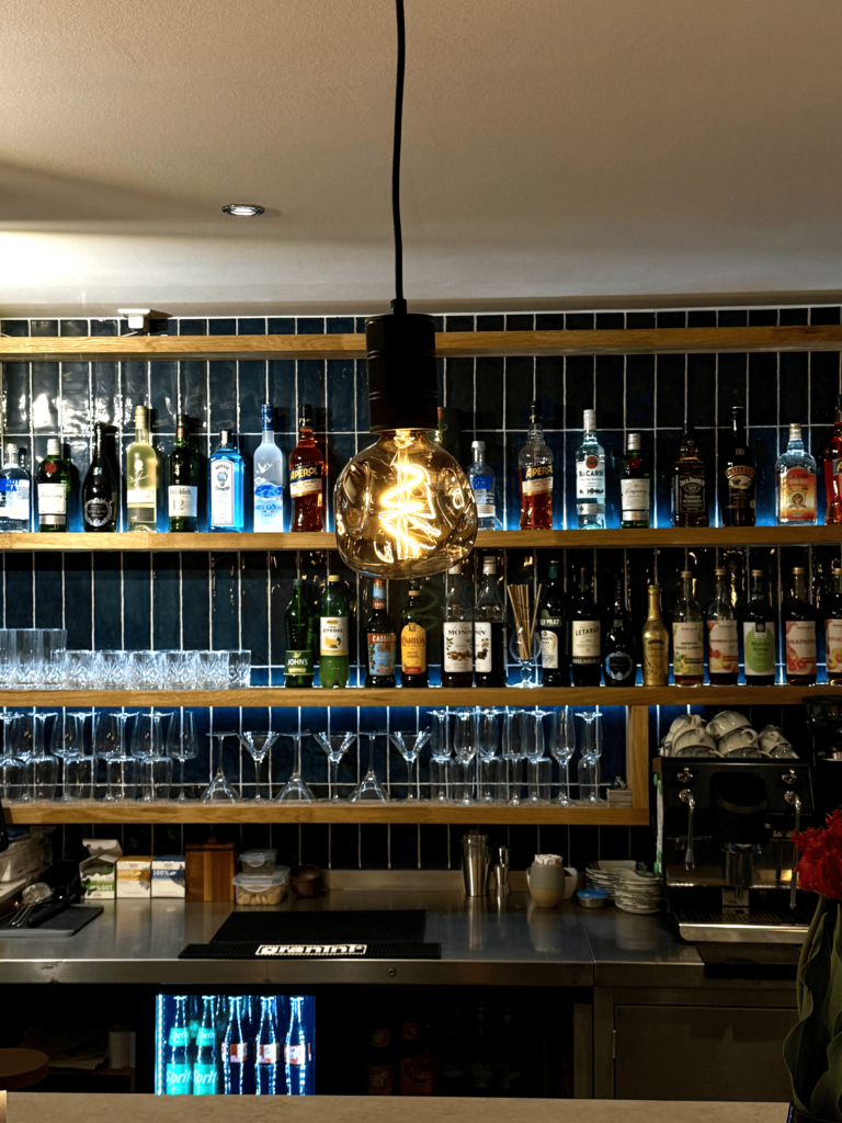 Aufnahme der Bar im The Brown